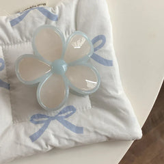 3D Plumeria Flower Hair Claw Clip - View 10 | TEVQA