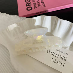 French Design Acetate Hair Claw Clip - View 11 | TEVQA