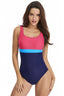 Women's one piece swimsuit with scoop neckline and racerback design - View 8 | TEVQA