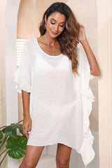 Ruffle Loose Beach Cover Up Dress | Dress In Beauty