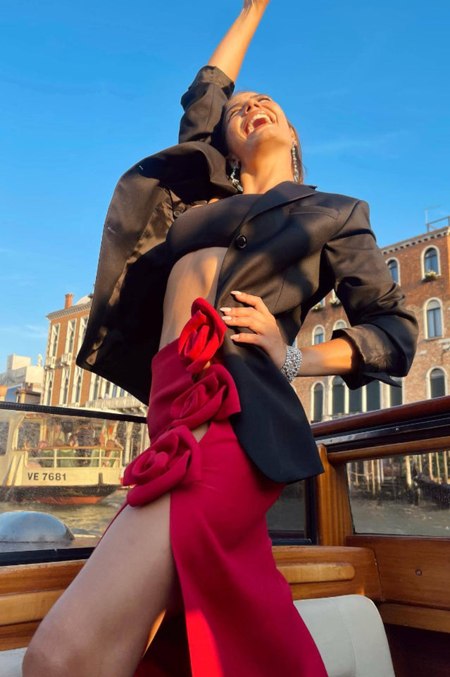 Long Rose Skirt | Dress In Beauty