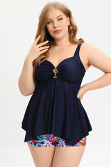 (L-5XL) Plus Size Tankini Swimsuit | Dress In Beauty