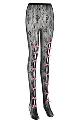 Next Level Sweetheart Lace Tights - TEVQA