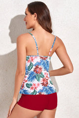 Conservative tankini swimsuit with shorts - View 18 | TEVQA