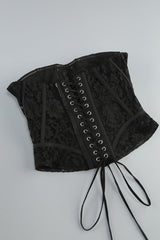 Strapless Lace Corset A Line Dress | Dress In Beauty