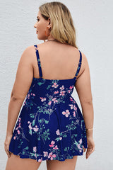 Floral Print Swim Dress With Shorts | Dress In Beauty