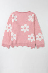 Pearl Embellished Knit Sweater - View 7 | TEVQA