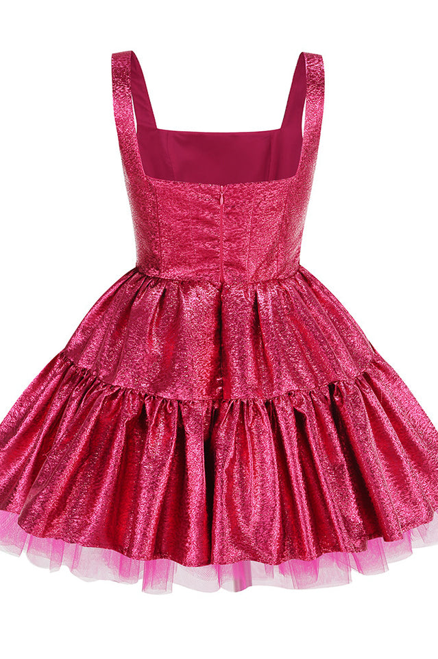 Flowers Print Sundress Tea Dress | Dress In Beauty