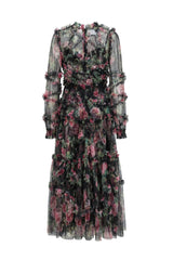 Aurora Floral Mesh Dress | Dress In Beauty