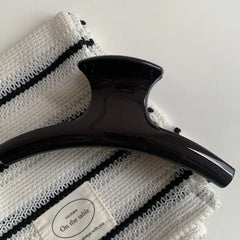 Jumbo XL Acetate Hair Claw Clip in matte finish - View 6 | TEVQA