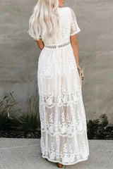 Maxi Beach Cover Up Dress - View 6 | TEVQA