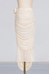Laure Ruched Skirt Set - View 9 | TEVQA