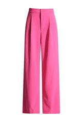 Sleeveless bow top and wide leg pants set - View 9 | TEVQA