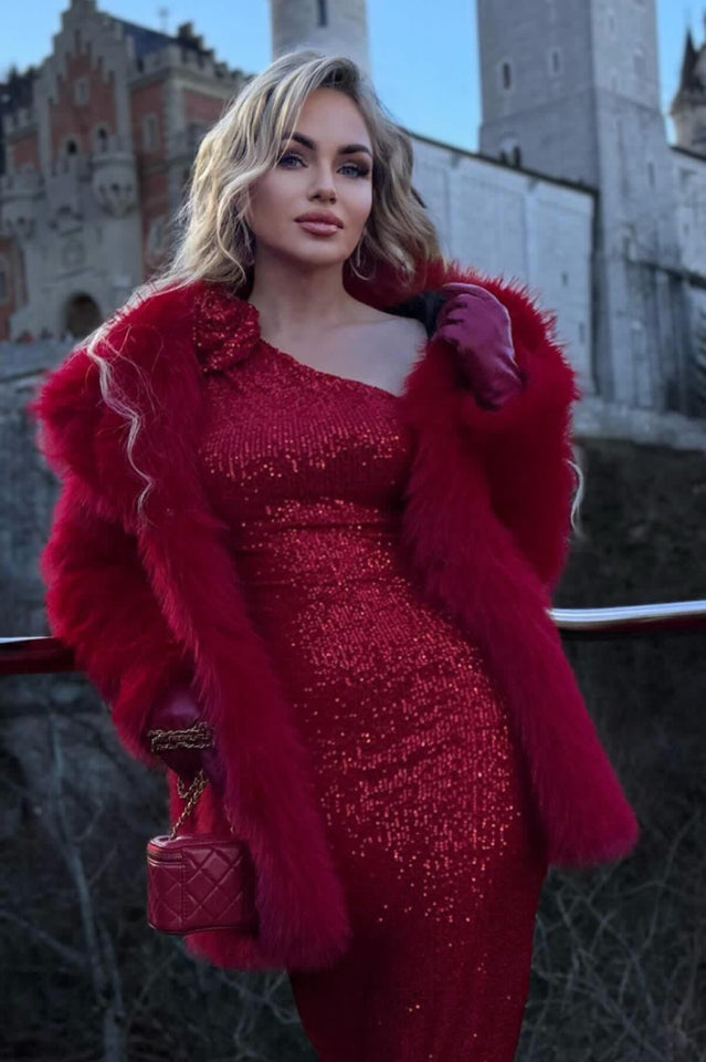 Loretta Sequin Midi Dress | Dress In Beauty