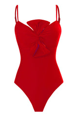 3D Bow Tie Swimsuit & Skirt Set | Dress In Beauty