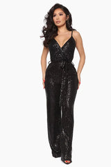 Sequin Jumpsuit - View 8 | TEVQA