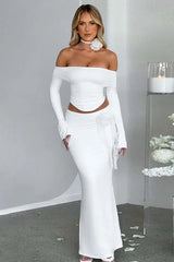 Deema Maxi Skirt Set - TEVQA