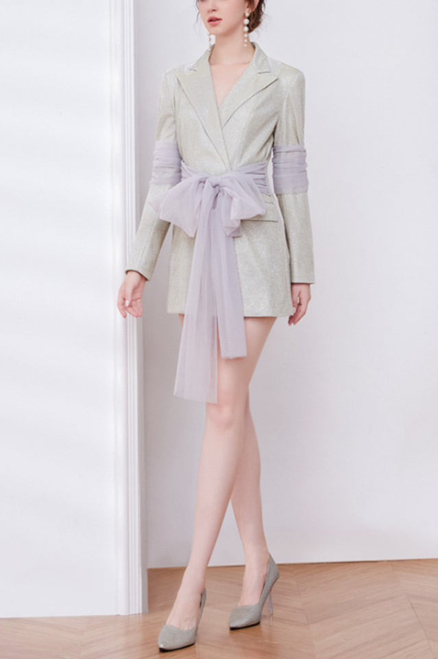 The Nightingale Long Sleeve Blazer | Dress In Beauty