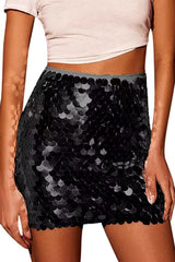 Disc Sequin Mini Skirt | Dress In Beauty