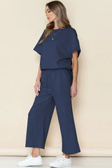 Textured Short Set - TEVQA