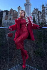 Loretta Sequin Midi Dress | Dress In Beauty