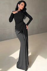 Amanda Twist Front Maxi Dress - View 12 | TEVQA