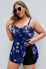 Floral Print Swim Dress With Shorts | Dress In Beauty