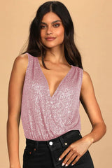 Evening of Wonder Sequin Bodysuit - View 12 | TEVQA
