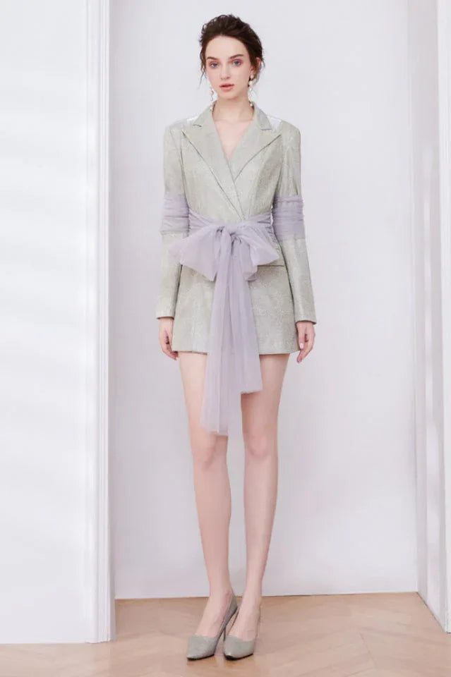 The Nightingale Long Sleeve Blazer - TEVQA