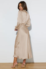 From The Source High Neck Bridal Dress | Dress In Beauty