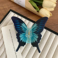 Ethereal 3D Lifelike Butterfly Hair Claw - View 7 | TEVQA
