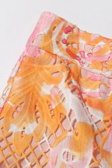 Floral Lace Two-Piece Set - View 10 | TEVQA