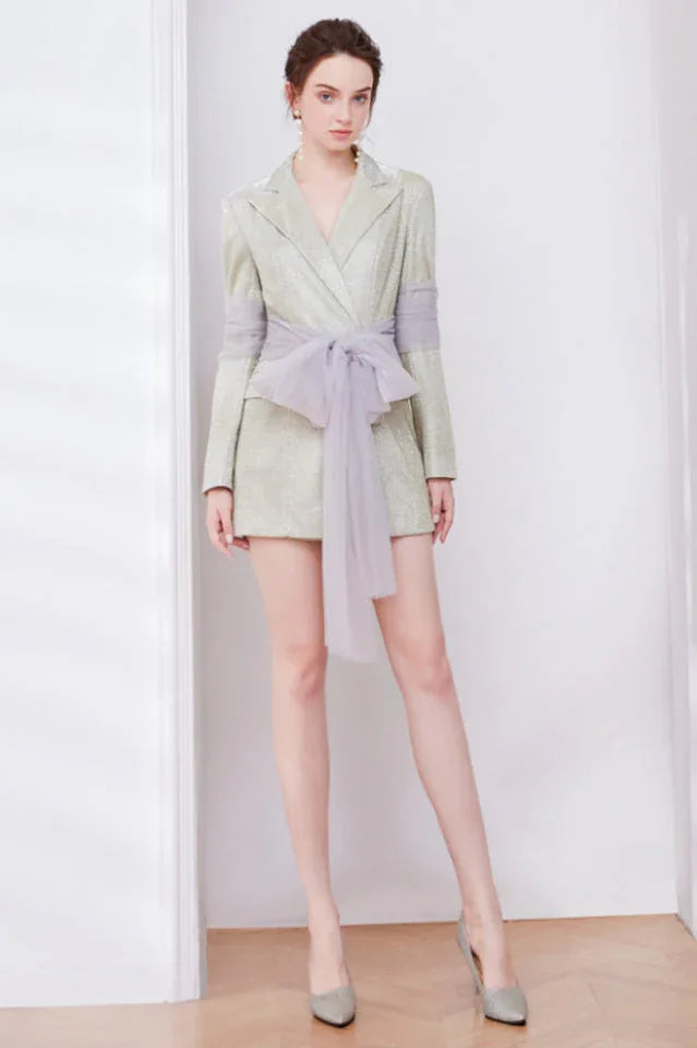 The Nightingale Long Sleeve Blazer - TEVQA