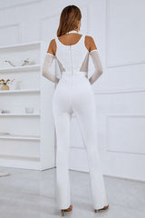 Irisine Long Sleeve Sexy Jumpsuit | Dress In Beauty