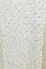 Ossie Pearl Embellished Cutout Blazer Set - TEVQA