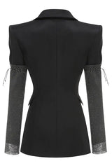 Rosalie Suit Mini Dress - View 6 | TEVQA