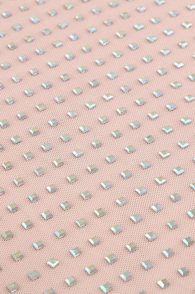 Crystal Nude Dress | Dress In Beauty