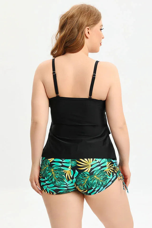 Plus size tankini swimsuit - View 10 | TEVQA