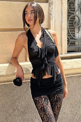 Flared Lace Pants - View 11 | TEVQA