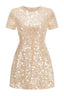 Aeisa High Waist Bubble Beads Dress - TEVQA