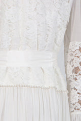 Quenna Lace Panel Midi Dress | Dress In Beauty