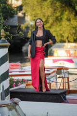 Long Rose Skirt | Dress In Beauty