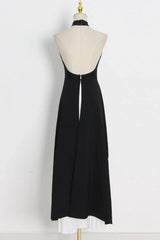 Victoria Layered Halter Gown Set - TEVQA