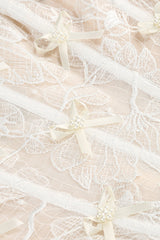 Strapless Lace Corset Dress Set | Dress In Beauty