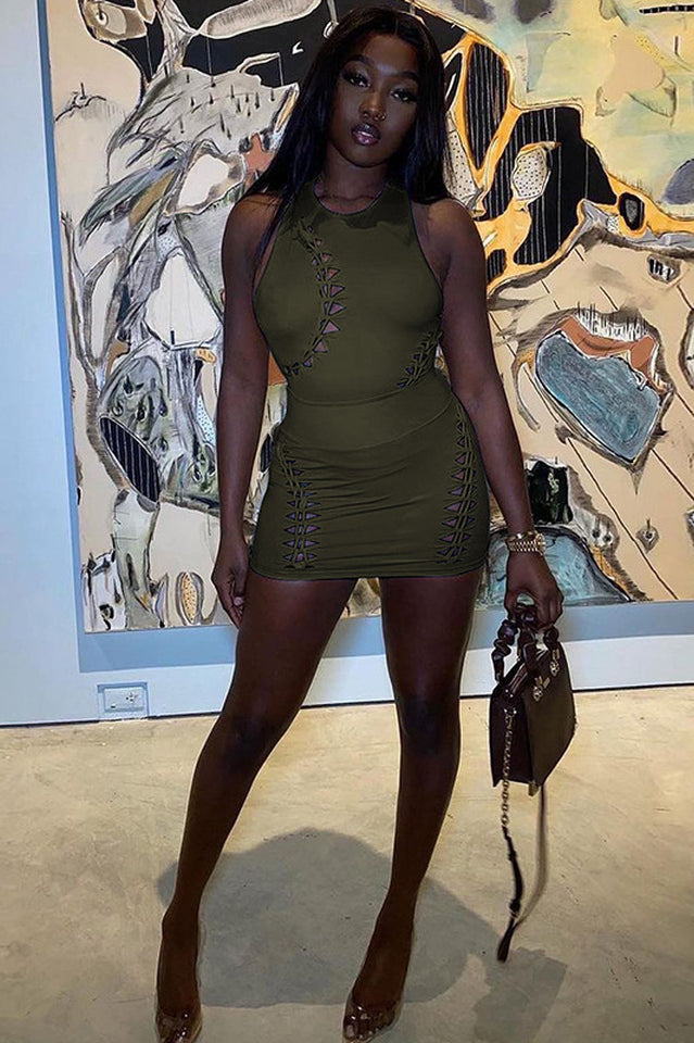 Hollow Out Bodycon Skirt Set | Dress In Beauty