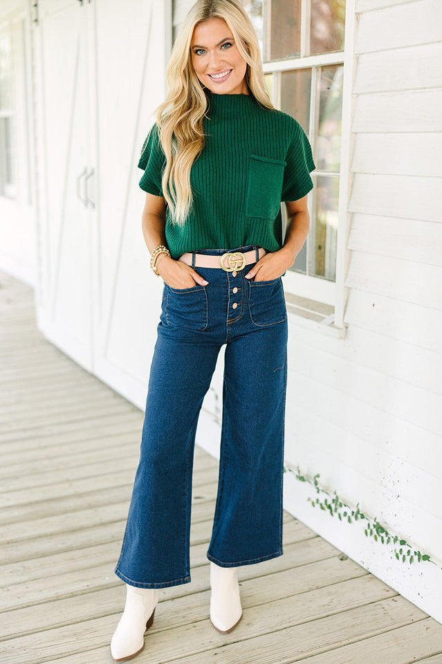 Apollo Short Sleeve Knit Sweater | Dress In Beauty