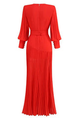 True Destiny Red Maxi Dress - TEVQA