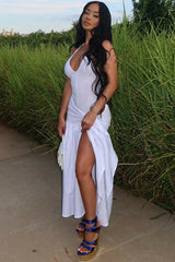 V-Neck Bodysuit Wrap Skirt Set | Dress In Beauty