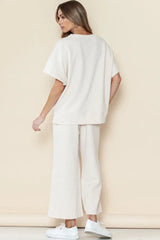 Textured Short Set - TEVQA