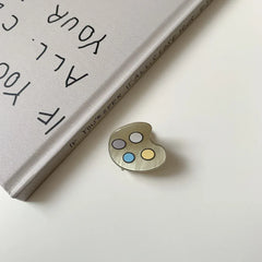 Whimsical "Kidcore" Mini Acrylic Hair Clip (1.2 Inch) - TEVQA
